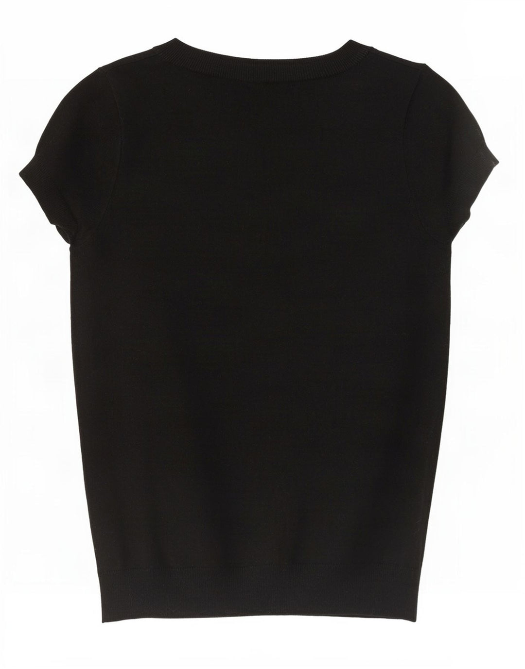 Zara Γυναικείο T-Shirt Top UK 14 Large Black