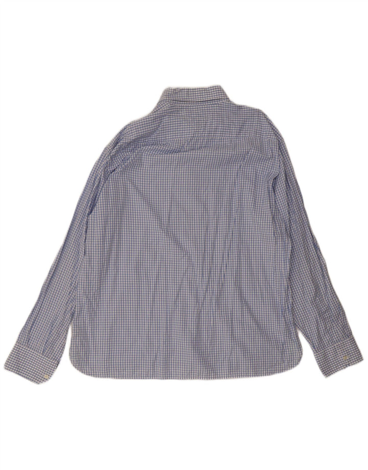 Ανδρικό πουκάμισο Tommy Hilfiger 2XL Blue Check Cotton