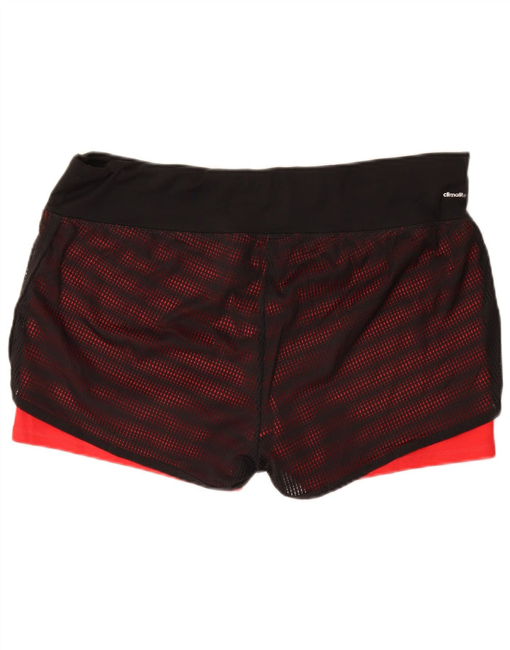 Γυναικείο αθλητικό σορτς ADIDAS Climalite UK 20/22 XL μαύρο πολυεστέρα