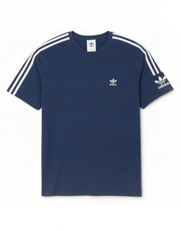 Ανδρικό γραφικό T-Shirt Adidas Top XL Navy Blue Cotton