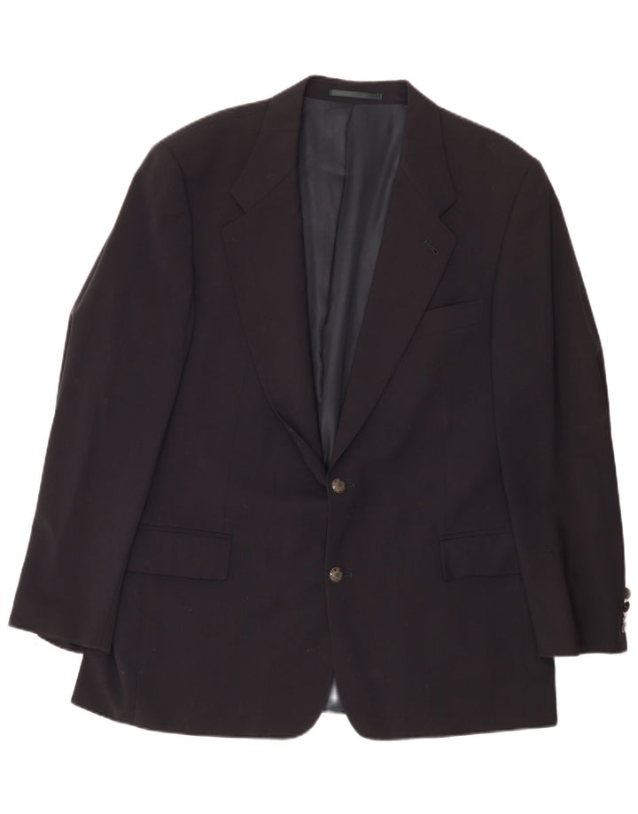 Ανδρικό μπουφάν σακάκι Hugo Boss EU 54 2XL μαύρο μαλλί