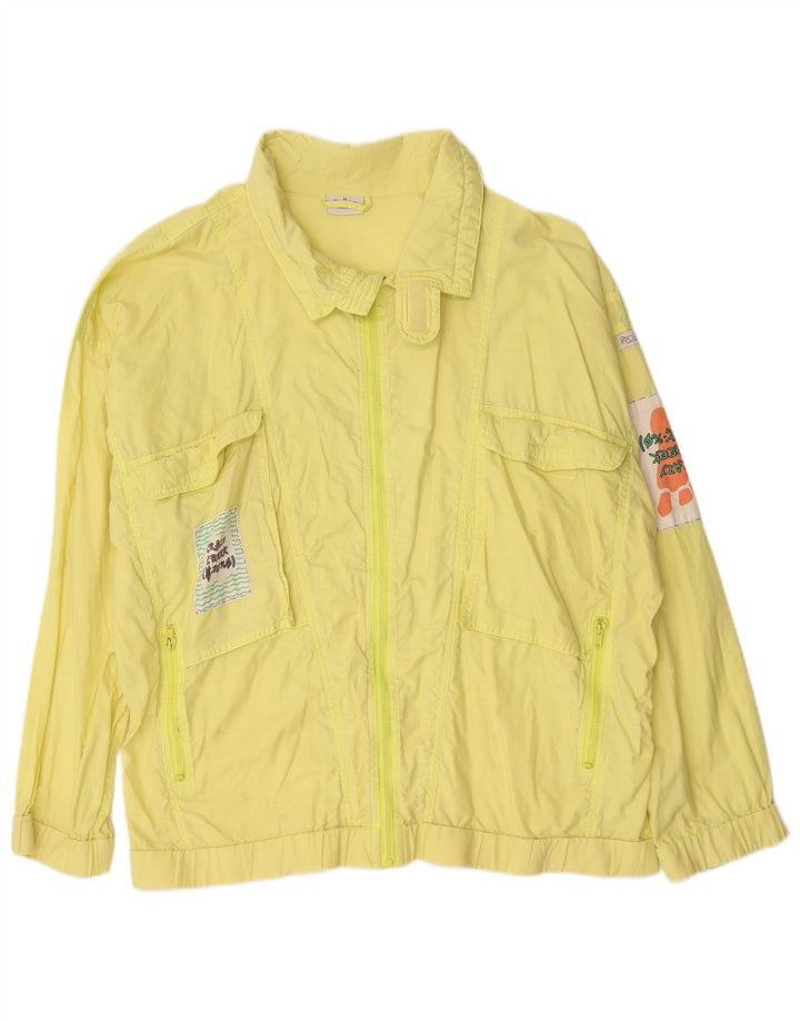 Proline Ανδρικό γραφικό Oversized Bomber Jacket UK 38 Medium Yellow