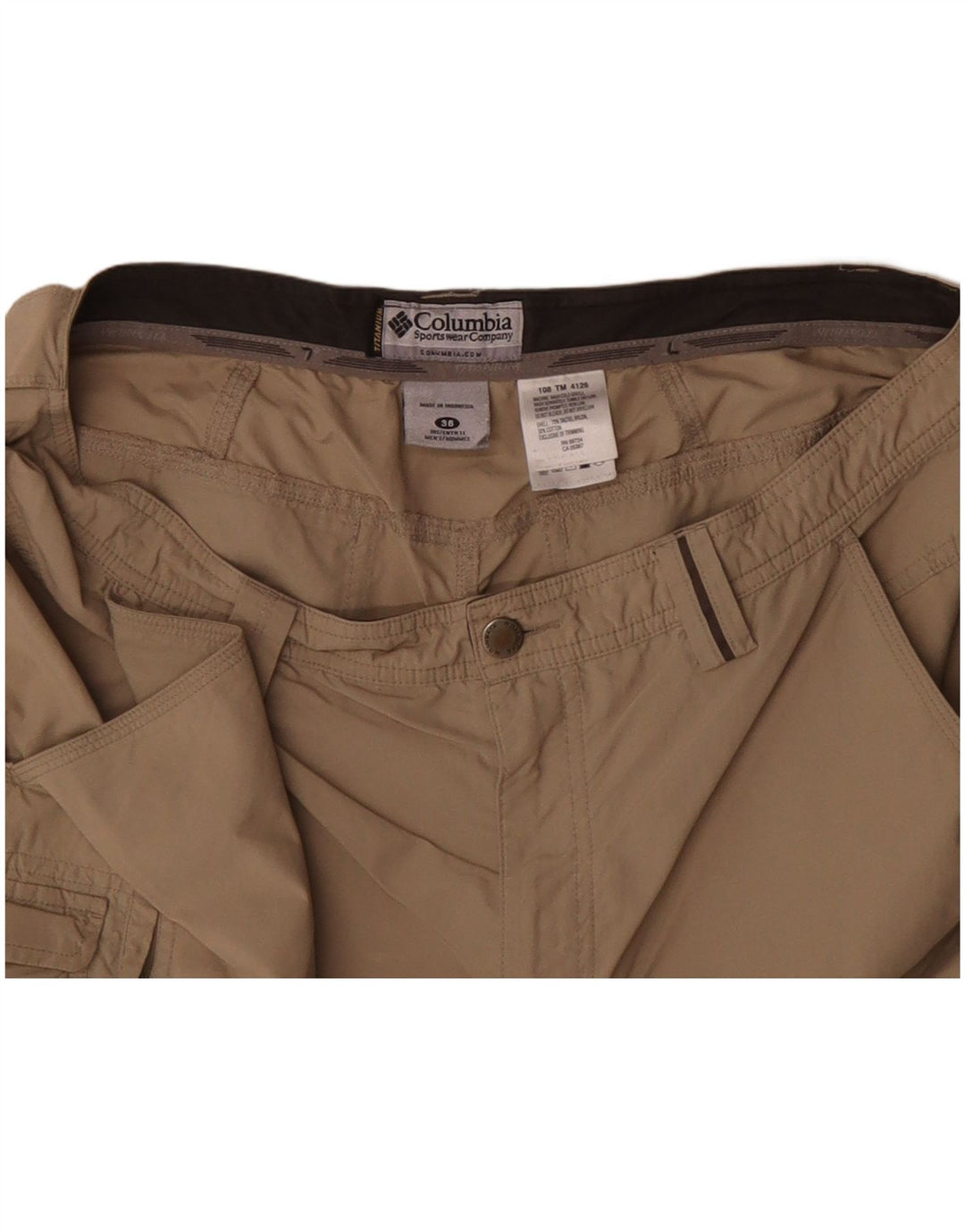 COLUMBIA Ανδρικό σορτς Cargo W36 Large Beige Nylon