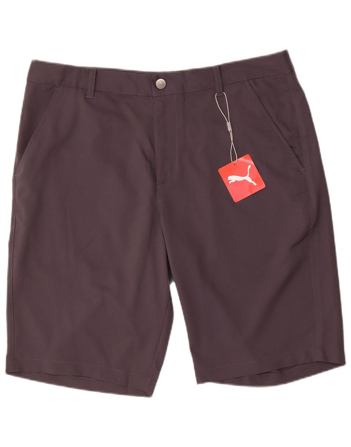 Ανδρικό σορτς chino Puma W34 μεγάλο γκρι πολυεστέρα