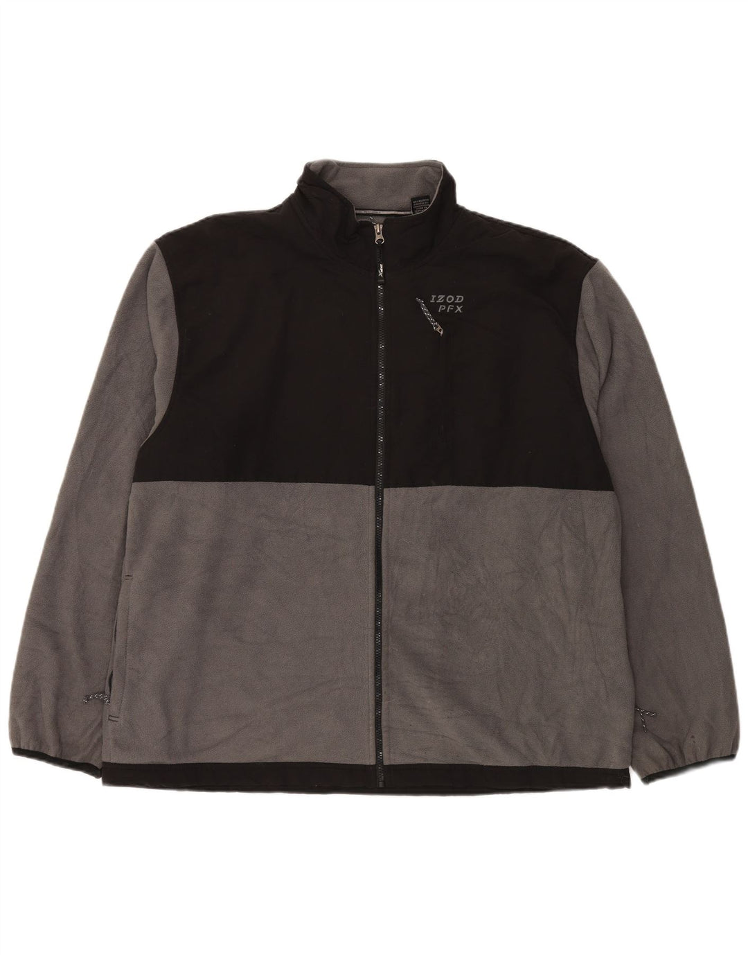 Ανδρικό μπουφάν IZOD Fleece UK 44 2XL Γκρι πολυεστέρας