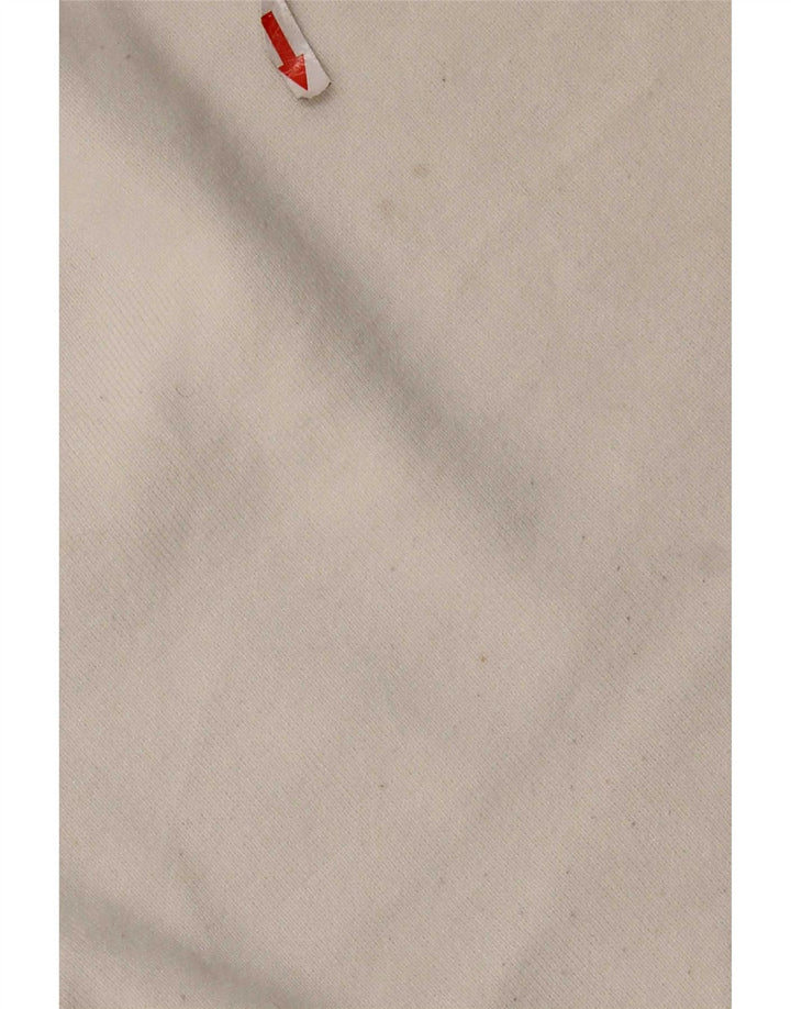 Zara Γυναικείο τοπ μακρυμάνικο UK 10 Small White Viscose