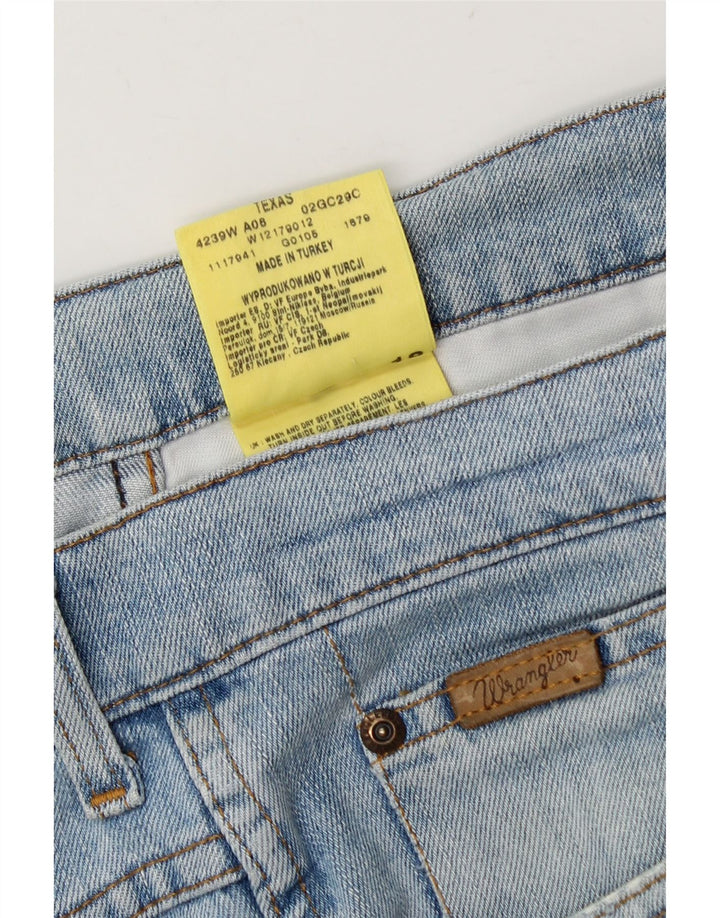 Wrangler Ανδρικό Texas Straight Jeans W36 L32 Μπλε βαμβακερό