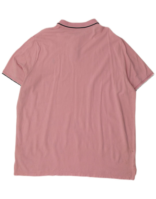 Polo Ralph Lauren Ανδρικό πουκάμισο Classic Fit 2XL Ροζ βαμβακερό ριγέ