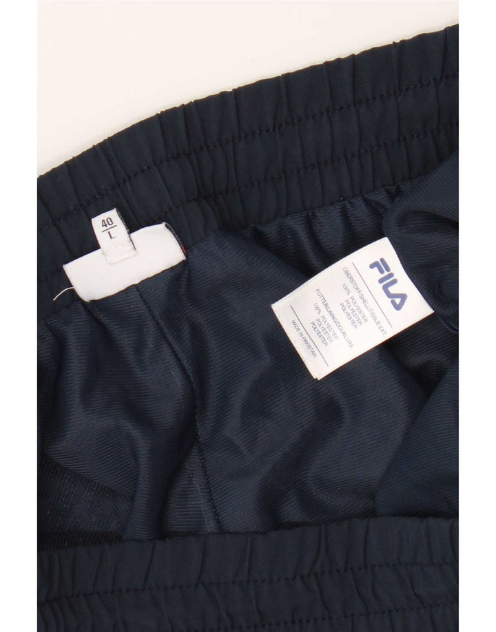 Fila Γυναικείο αθλητικό σορτς UK 16 Large Navy Blue Polyester