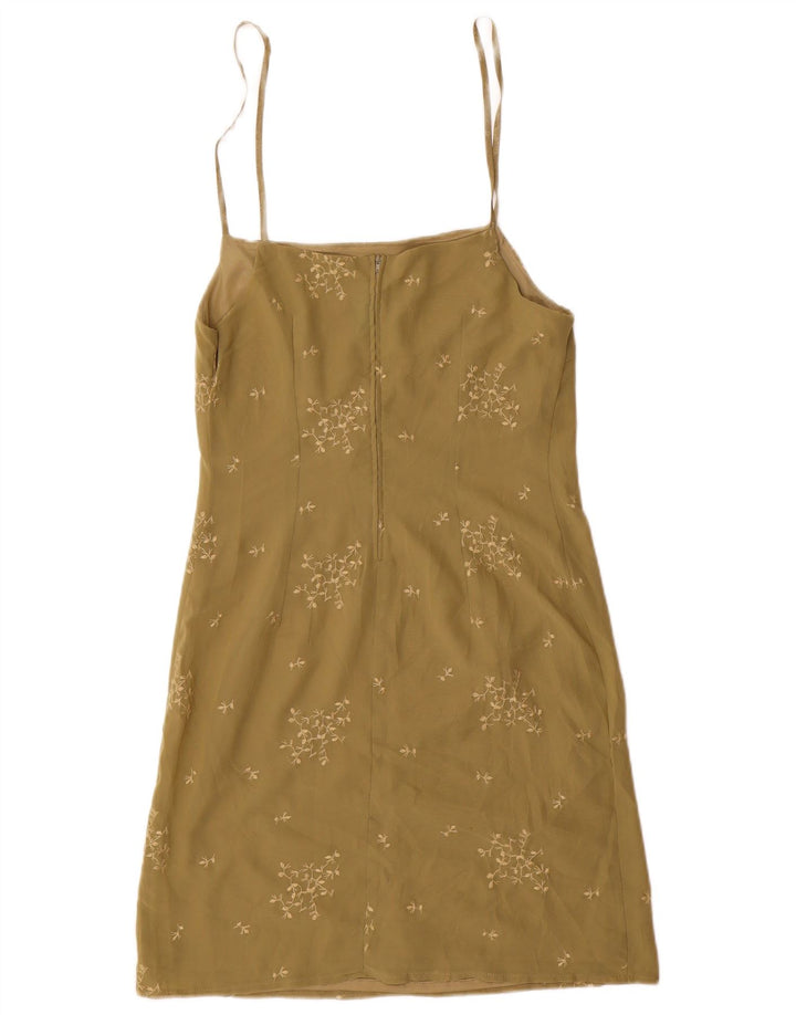 Benetton Γυναικείο Sundress UK 10 Small Green Floral Polyester