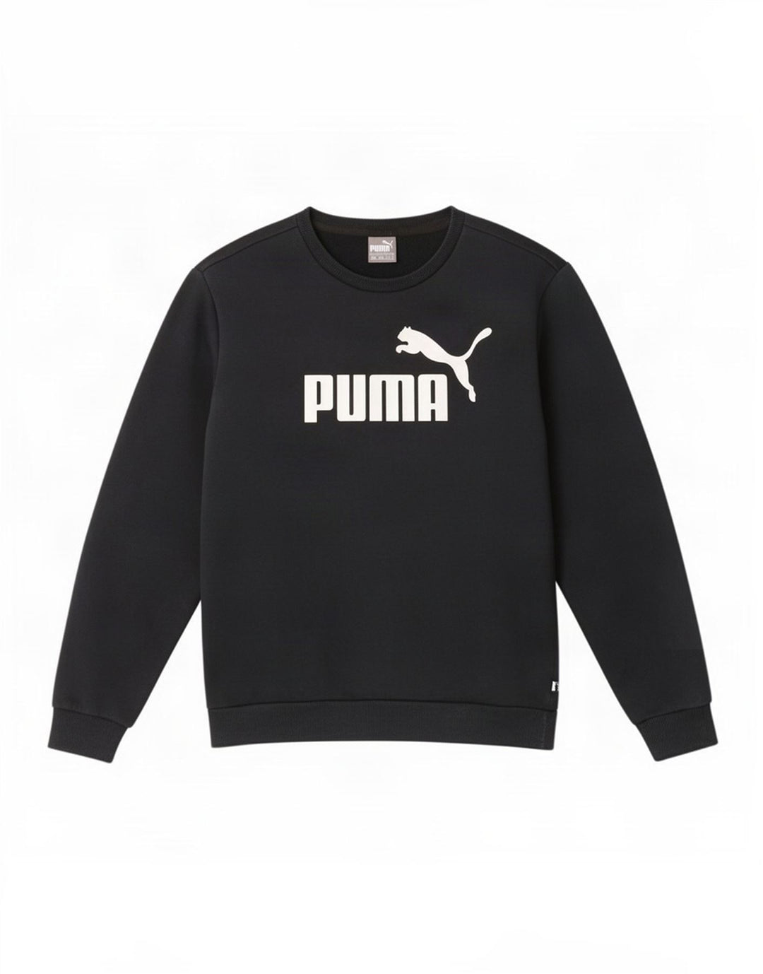 Ανδρικό γραφικό φούτερ Puma Jumper Μεσαίο μαύρο βαμβακερό