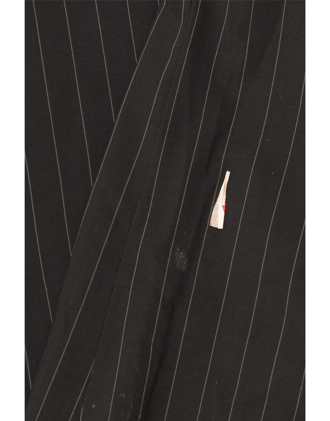 Armani Collezioni Ανδρικό σακάκι με 3 κουμπιά σακάκι IT 52 Large Black Pinstripe
