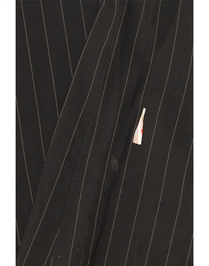 Armani Collezioni Ανδρικό σακάκι με 3 κουμπιά σακάκι IT 52 Large Black Pinstripe