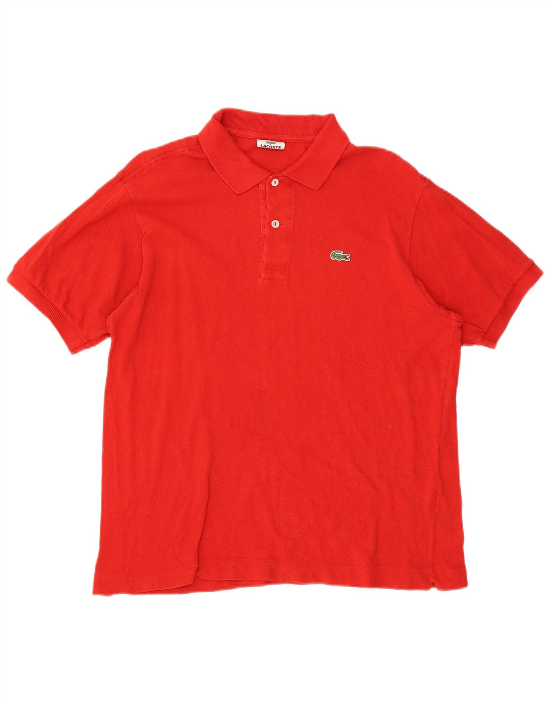 Ανδρικό πουκάμισο πόλο Lacoste, μέγεθος 5, μεγάλο κόκκινο