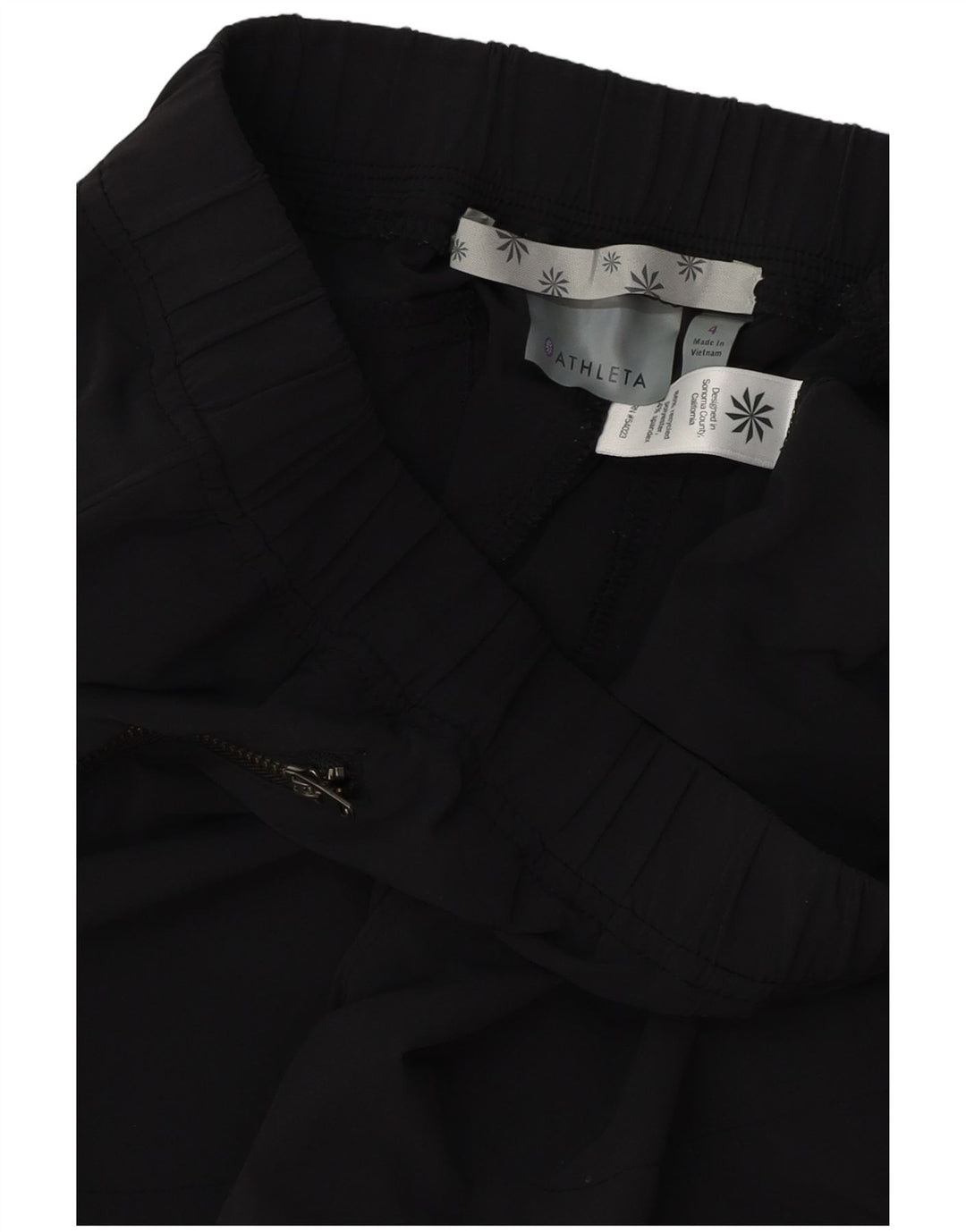 ATHLETA Γυναικείο Slim Casual Παντελόνι US 4 Small W28 L28 Μαύρο πολυεστέρα