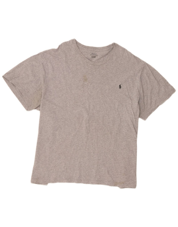 Polo Ralph Lauren Ανδρικό T-Shirt Top 2XL Γκρι βαμβακερό