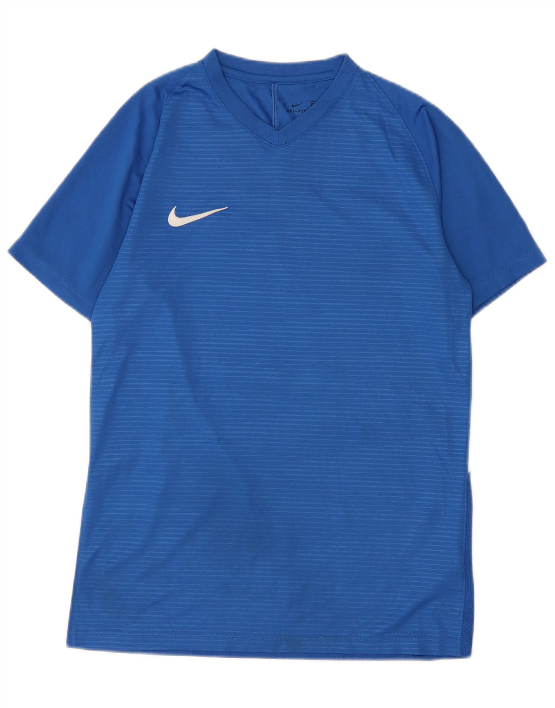 Ανδρικό γραφικό μπλουζάκι Nike Dri Fit, μεσαίο μπλε πολυεστέρας