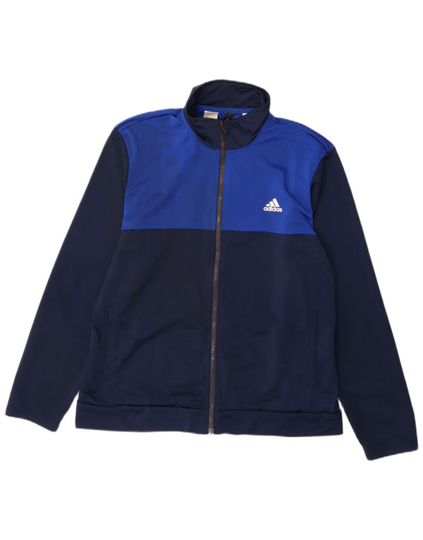 Ανδρική αθλητική φόρμα Adidas Top Jacket Large Navy Blue Colourblock
