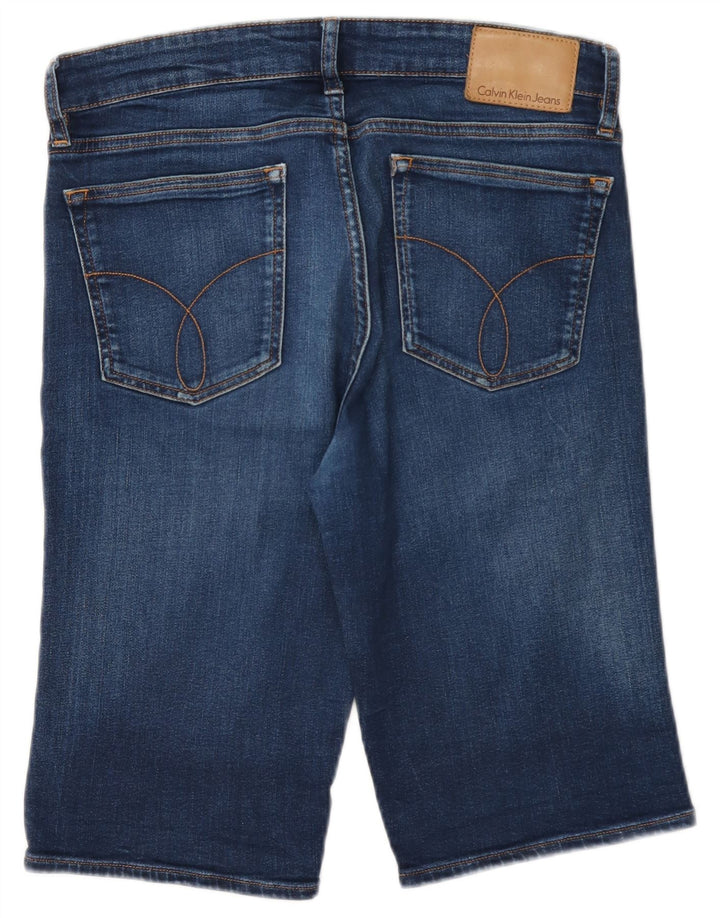 Ανδρικό τζιν σορτς Calvin Klein W31 μεσαίο μπλε βαμβακερό