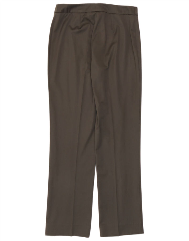 Marella γυναικεία φόρμα 2 κουμπιών UK 10 Small W27 L30 καφέ μαλλί