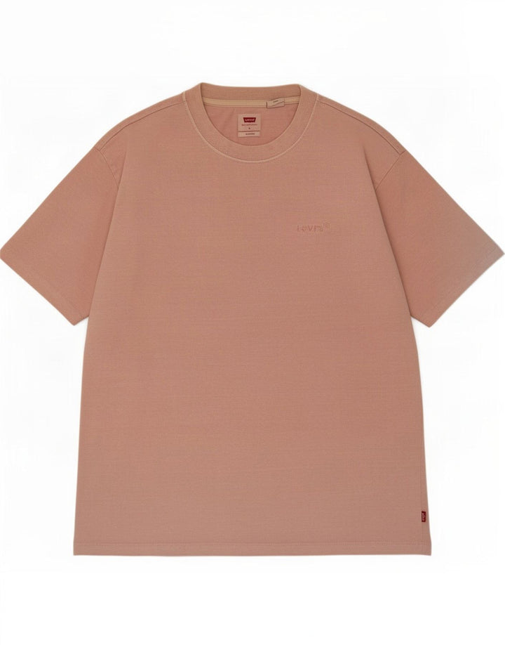 Ανδρικό T-Shirt Levi's Relaxed Top Μικρό Ροζ Βαμβακερό