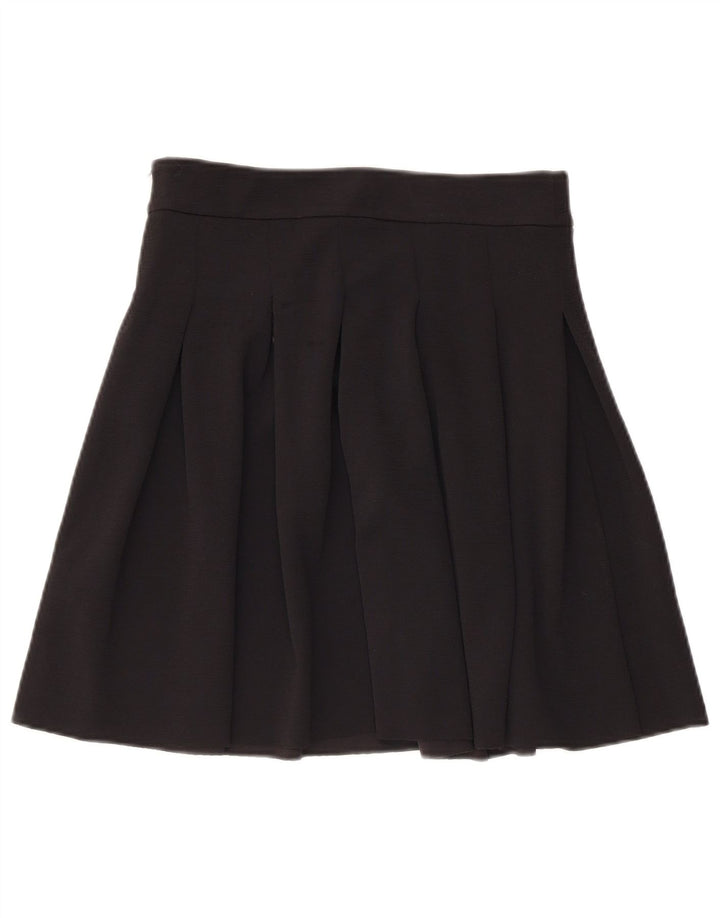 Tommy Hilfiger Γυναικεία Μίνι Πλισέ Φούστα Μεσαία W28 Μαύρη Πολυεστέρας