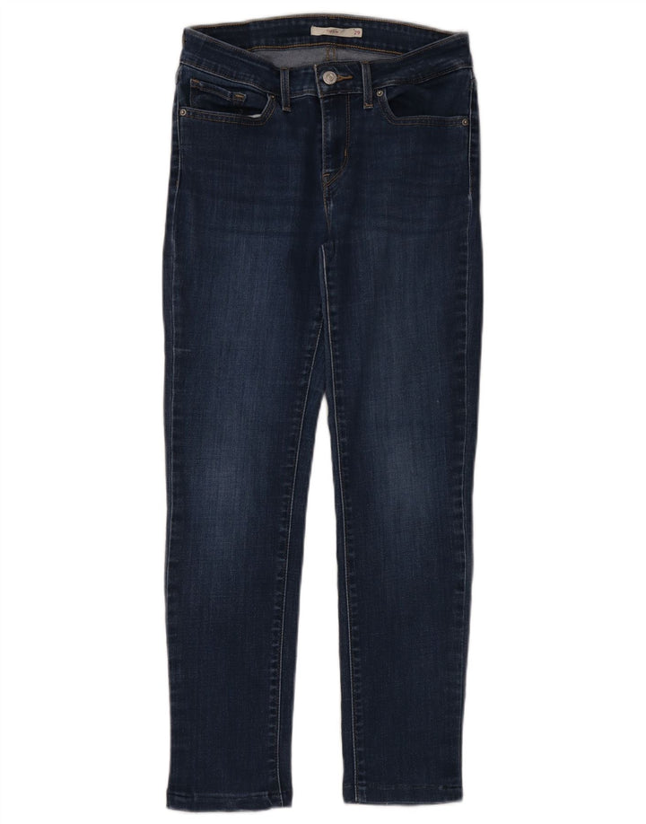 Levi's Womens 712 Slim Jeans W29 L26 Navy Blue