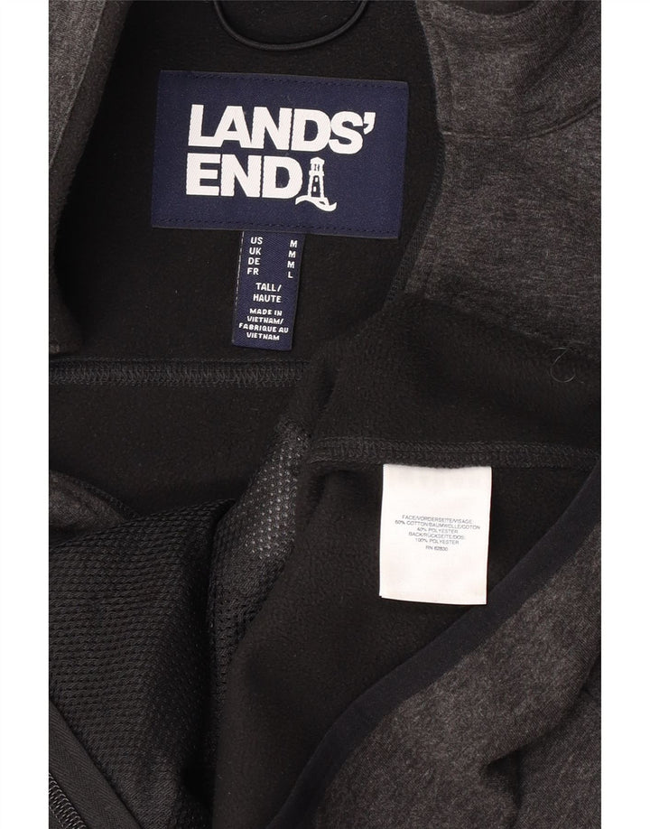 Ανδρική φόρμα Lands End Top Jacket Βαμβακερό μεσαίο γκρι