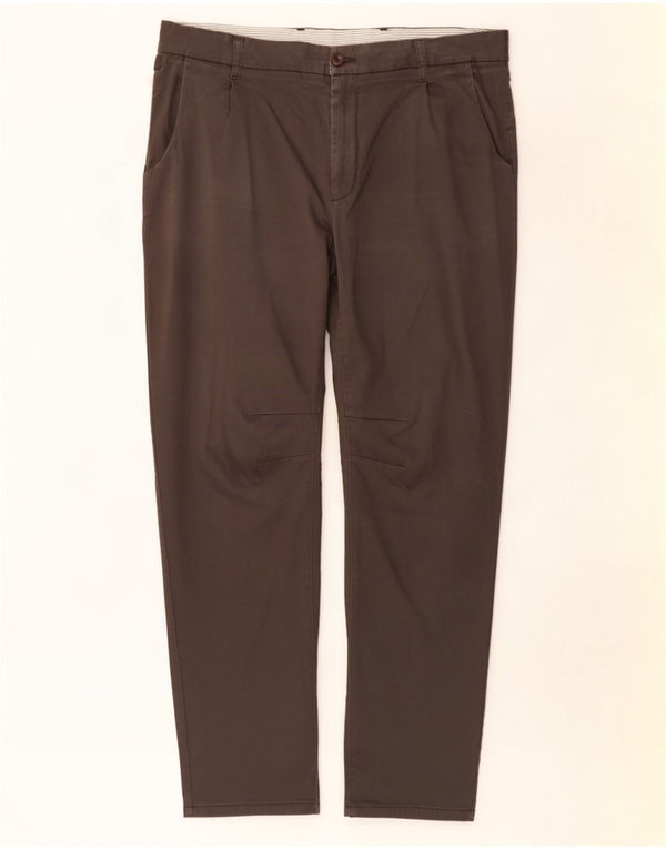 Zara Ανδρικό παντελόνι Chino EU 46 XL W36 L30 Γκρι βαμβακερό