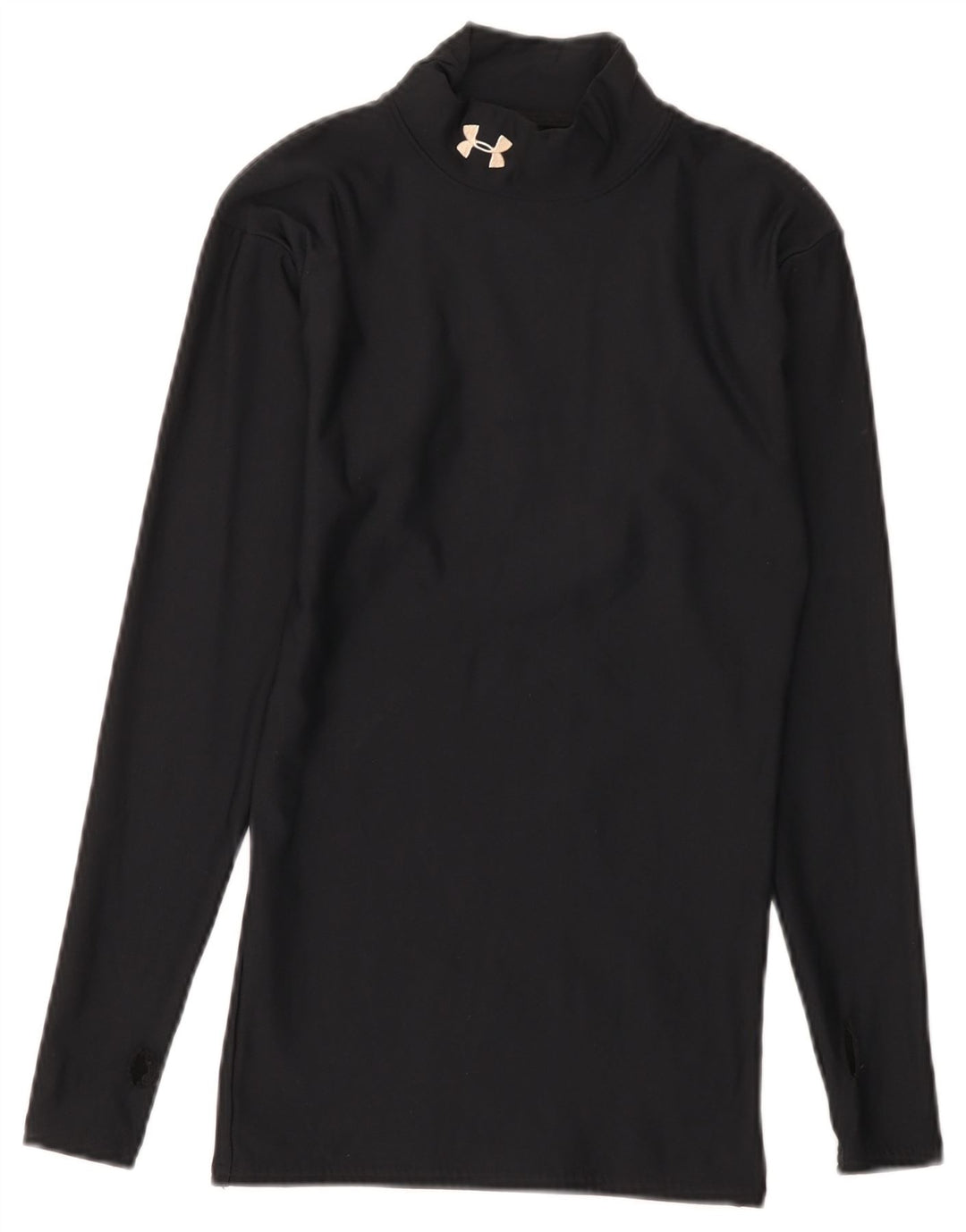 Under Armour Γυναικείο Cold Gear Μακρυμάνικο UK 8 Small Black Nylon