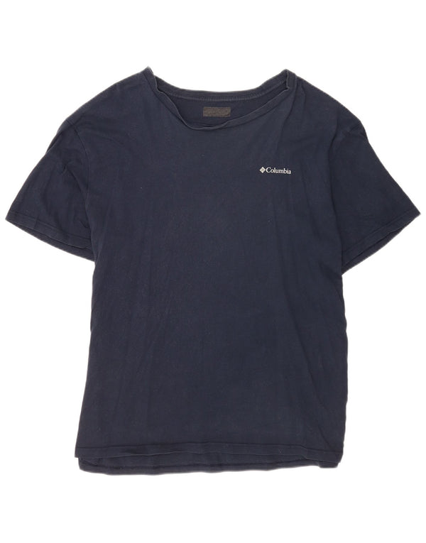 Ανδρικό γραφικό T-shirt Columbia Top Large Navy Blue