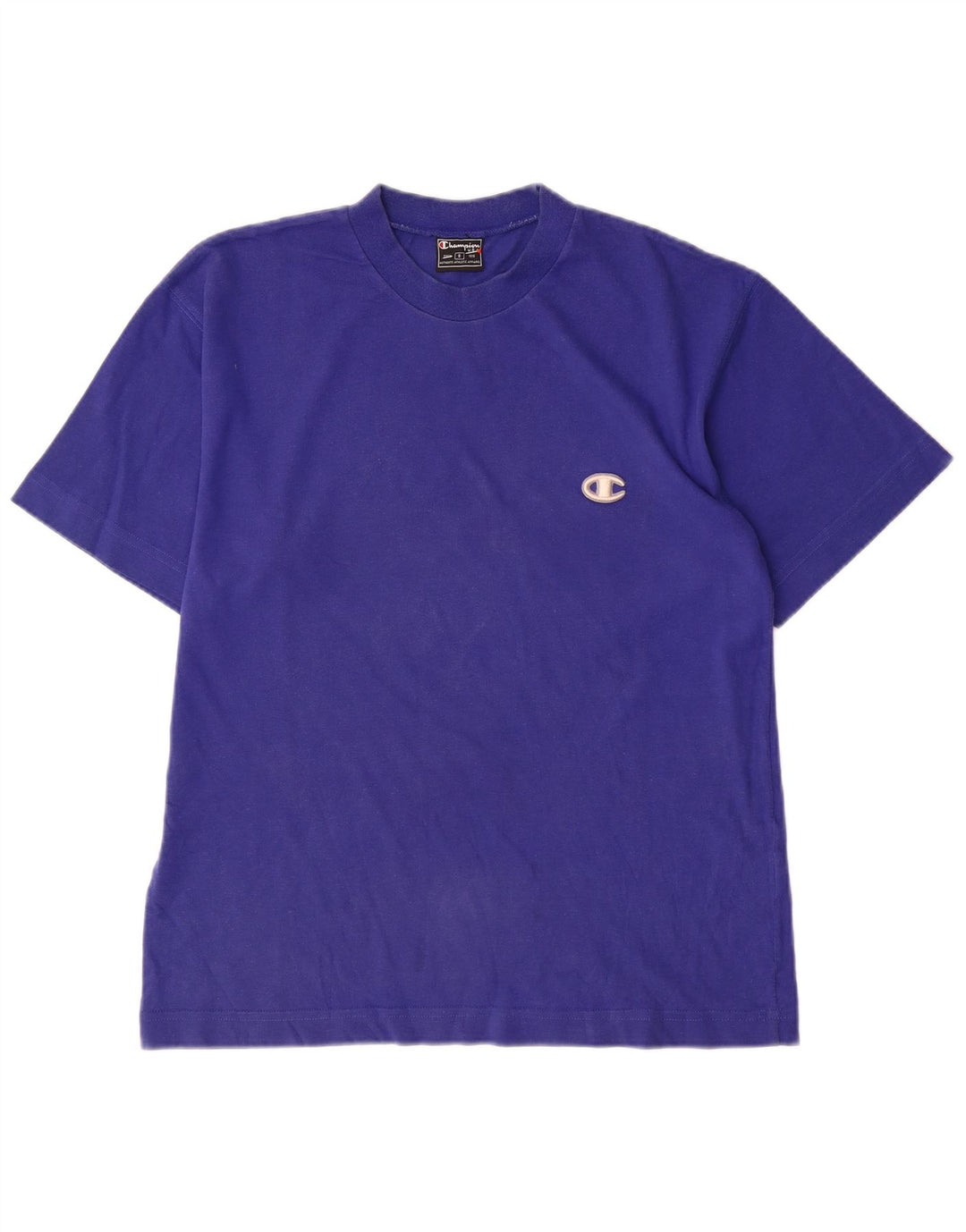 Ανδρικό T-Shirt Champion Top Μικρό Μπλε Βαμβακερό