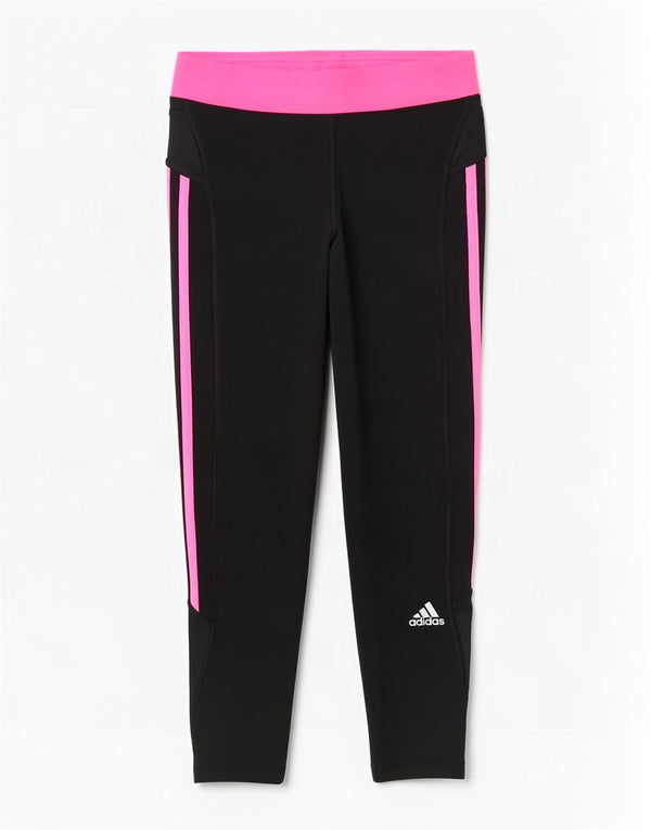 Adidas Γυναικεία κολάν Capri UK 10 Small Black Colourblock Polyester