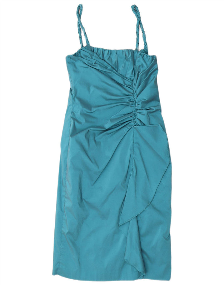 Γυναικείο Slip Dress ADRIANNA PAPELL US 8 Μεσαίο Μπλε Πολυεστέρας