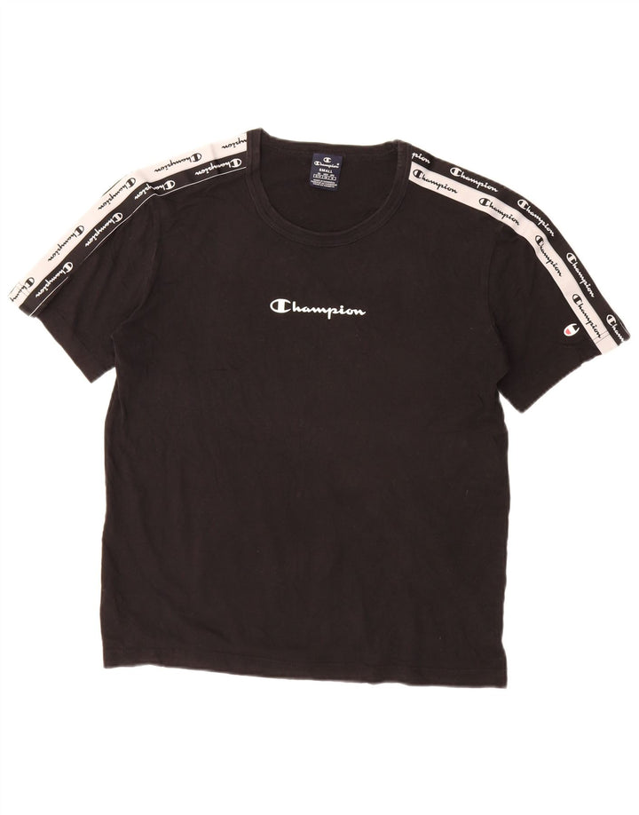 Ανδρικό γραφικό T-shirt CHAMPION Top Small Black