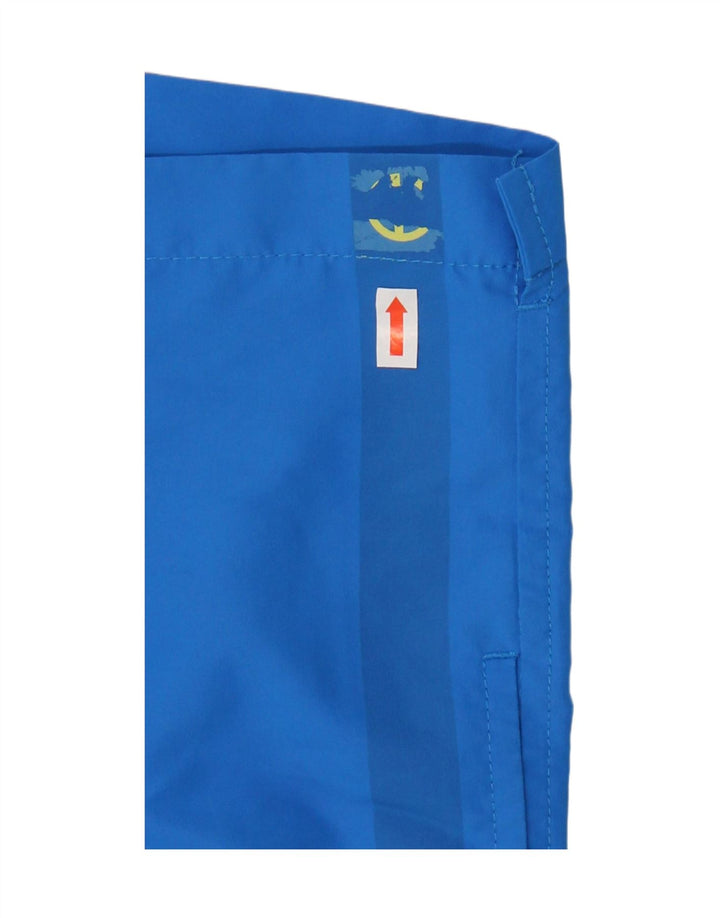 CALVIN KLEIN Mens Swimming Shorts Large  Blue Polyester