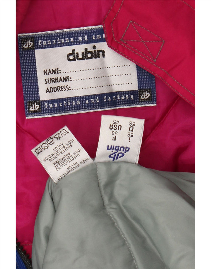 Dubin Ανδρικό Μπουφάν σκι IT 58 4XL Pink Colourblock Nylon
