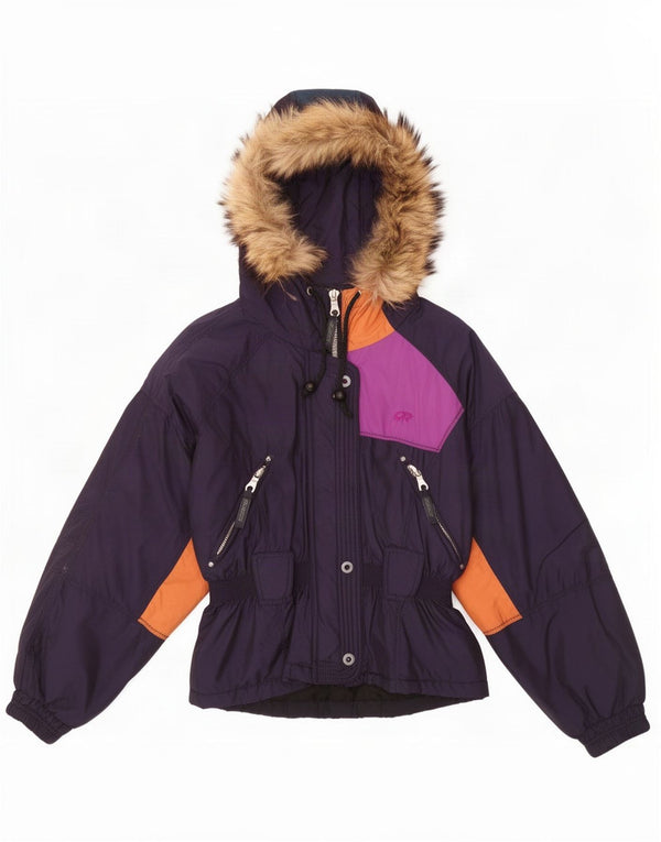 Gigi Rizzi γυναικείο τζάκετ αντιανεμικό IT 42 Medium Navy Blue Colourblock