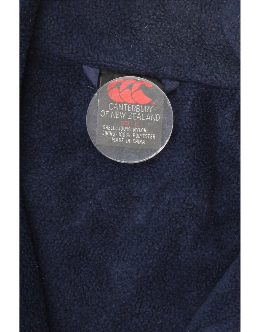 CANTERBURY Ανδρικό παλτό αντιανεμικό UK 40 Large Navy Blue Nylon