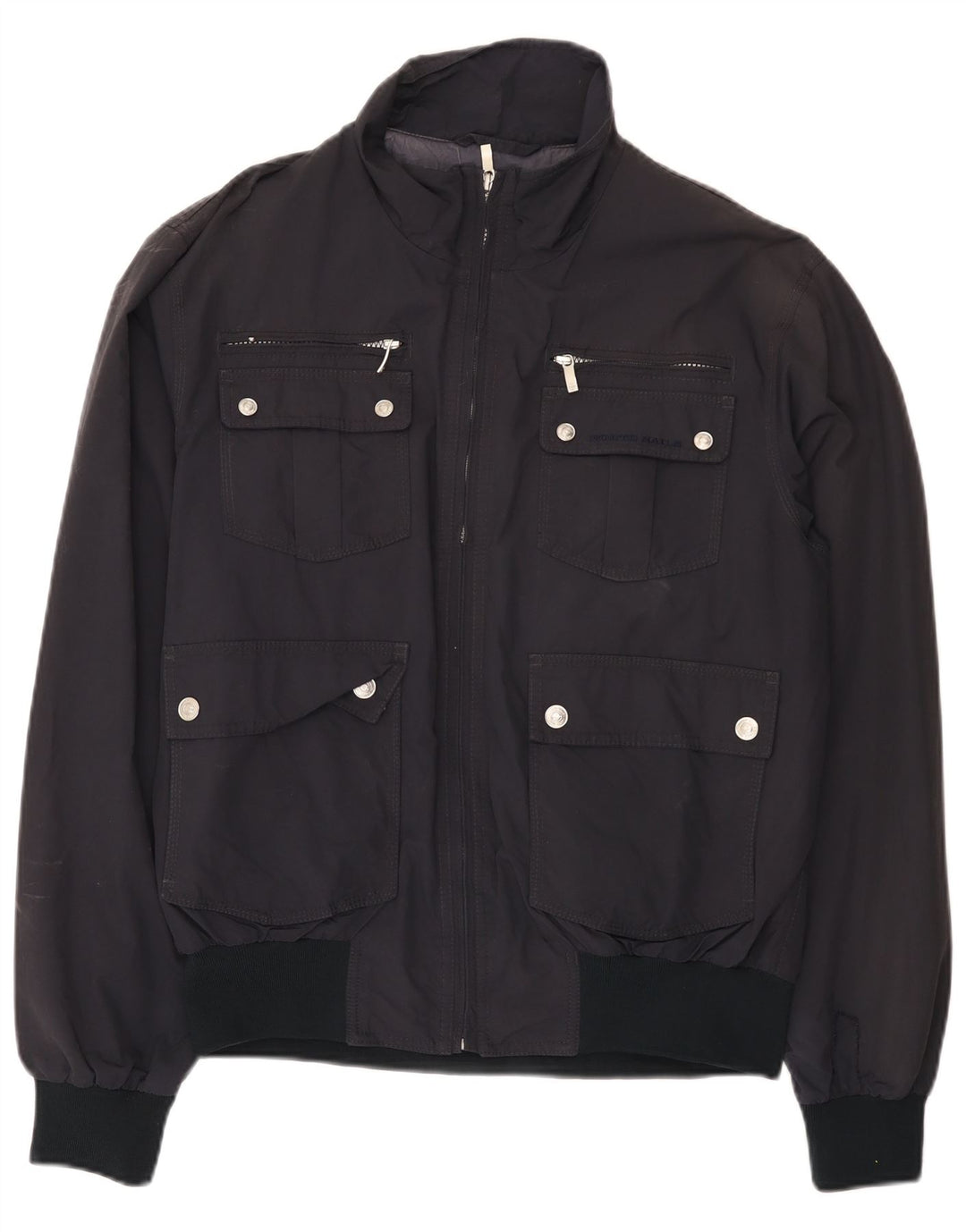 North Sails Mens Utility Jacket UK 40 Large Navy Blue Polyamide