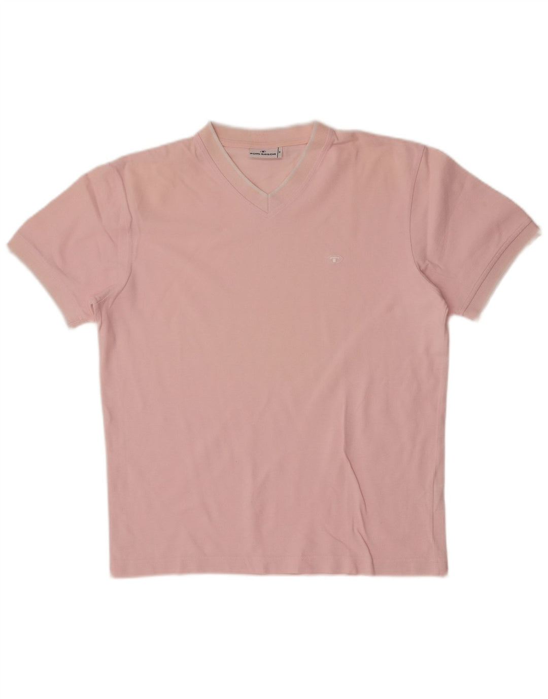 Ανδρικό T-Shirt Tom Tailor Top Μεσαίο Ροζ Βαμβακερό