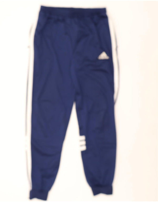 Ανδρική φόρμα Adidas Παντελόνι Joggers UK 42/44 Large Navy Blue Colorblock
