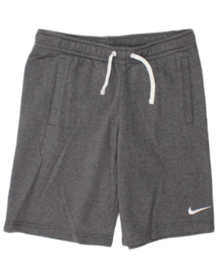 Ανδρικό αθλητικό σορτς Nike, βαμβακερό σε μεσαίο γκρι χρώμα