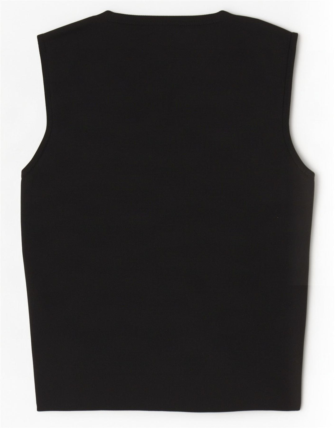 Zara Γυναικείο γιλέκο Crop UK 8 Small Black Polyester