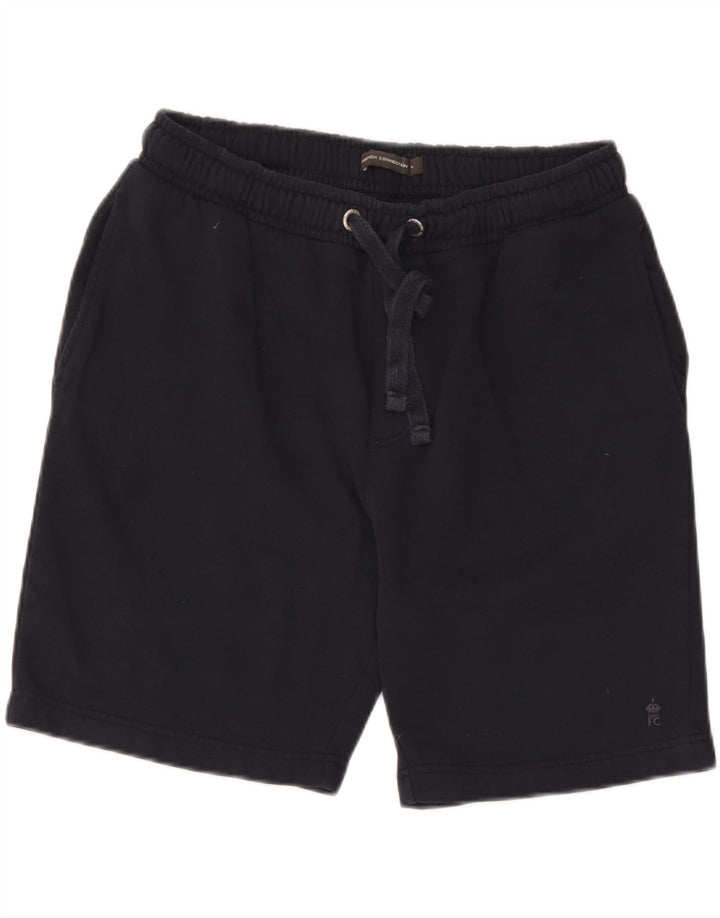 Ανδρικό αθλητικό σορτς French Connection Μεγάλο Navy Blue από βαμβάκι