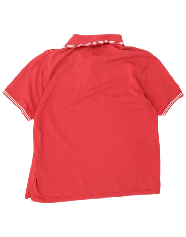 CHAMPION Ανδρικό πουκάμισο Polo Easy Fit μεγάλο κόκκινο