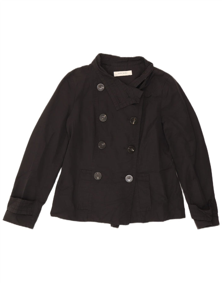 Zara Γυναικείο Κοντό Μπιζέλι UK 18 XL Μαύρο βαμβακερό