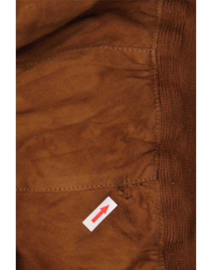 Vintage Ανδρικό Suede Jacket IT 48 Medium Beige