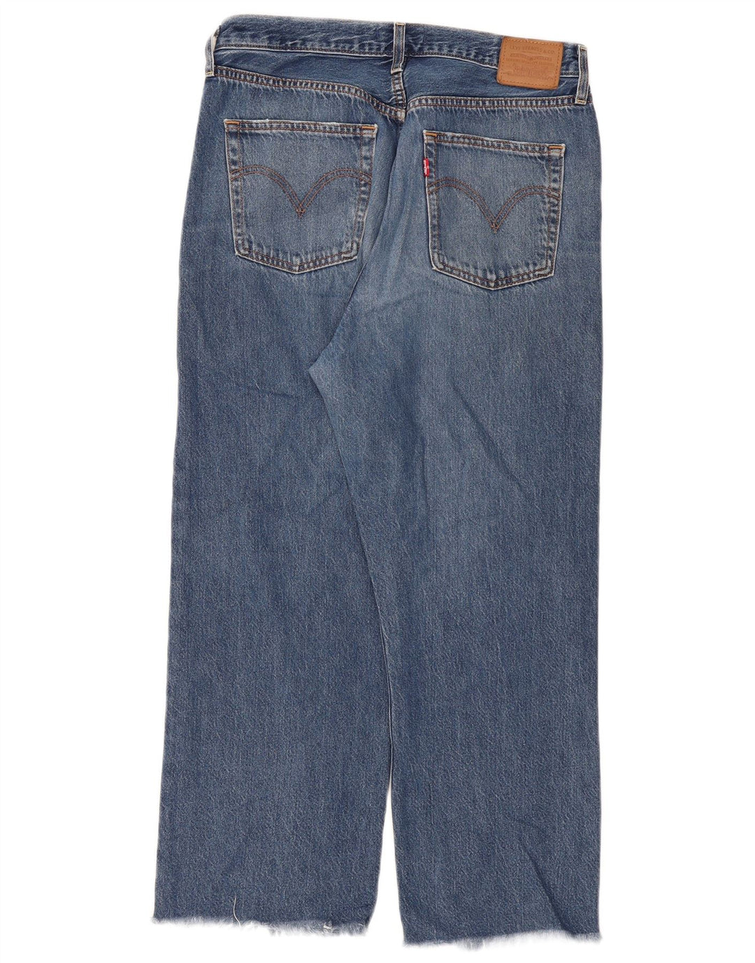 Γυναικείο Levi's Ribcage Straight Jeans W32 L29 Μπλε βαμβακερό