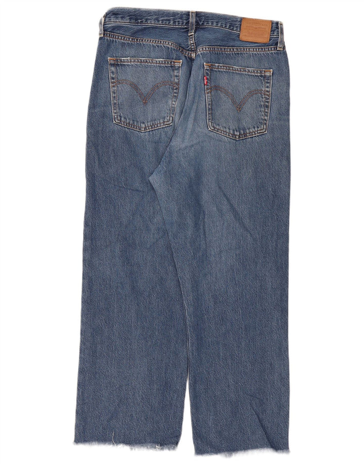 Γυναικείο Levi's Ribcage Straight Jeans W32 L29 Μπλε βαμβακερό